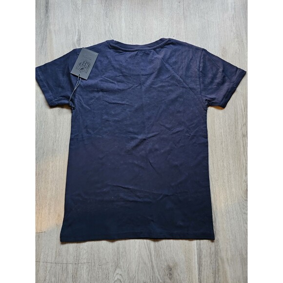 NWT NFL Womens Small Seattle Seahawks Tee Blue Neon Green Tshirt Short Sleeves - Picture 5 of 5